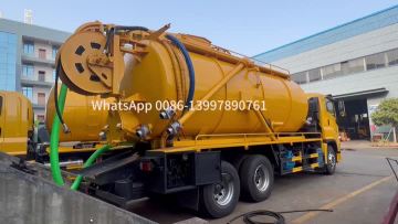 vacuum and pressure truck