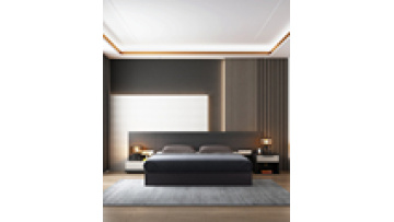 Tatami storage bed modern minimalist Nordic double bed 1.8 meters master bedroom floor low bed  MBF1