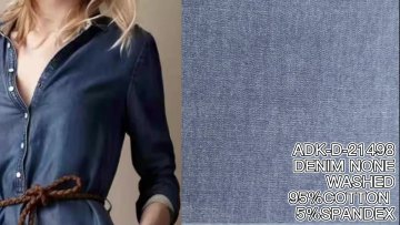 Factory wholesale low price denim fabric cotton polyester jeans denim fabric for trouser1