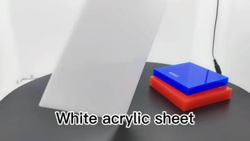 Grandview 4*8 1-30mm milky white transparent cast acrylic sheet 4mm1