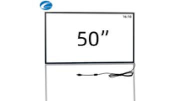 50inch infrared touch overlay frame Touch screen components parts IR touch kit frame1