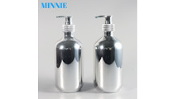 In Stock 500ml PET Plastic Press Bottle for Silver Electroplating Lotion/Shampoo1