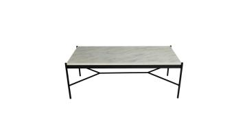 Classic Light Luxury Modern Design Side Table Center Table Rectangular Coffee Table Office Furniture