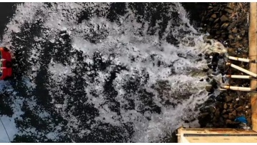 Industrial water pollution