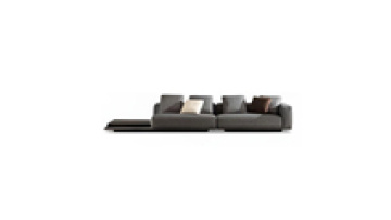 Hot Sale Italian Design Living Room Furniture Fabric Sofa Set Modern Modular Sectional Sofa Villa Round Corner Sofas1
