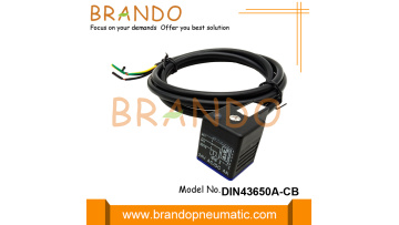 DIN43650A Molded Cable Connector