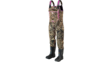 Women 100% Waterproof Pink Color Neoprene Hunting Chest Waders1