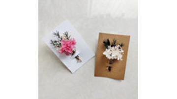 Wholesale BOHO Dried Flower Christmas Cards & Wedding Invitations1