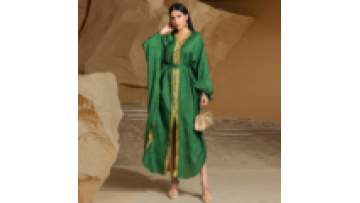 2025 Abaya Dubai Best Selling Ramadan Solid Color Bring Abaya Women Muslim Dress Long Sleeve Maxi Dress for Muslim1