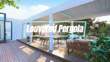 Louvered Pergola