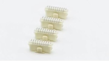 1.0mm Ultra-thin Double-head With Lock Wafer Vertical SMT Pin header Connector 8P