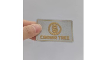 Microfiber base silicone printing label