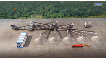 Modular Sand Gravel Aggregate Production Line