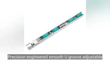 Precision Engineered Smooth U Groove Adjustable Heavy Duty Door Roller1