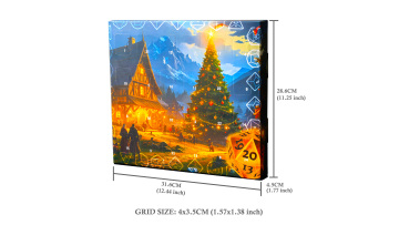 Advent Dice Calendar Gift Set with 24 Random Mystery Dice