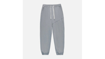 Custom Sweatpants Blank Heavy French Terry Cotton Drawstring Waist Patch Fabric Mens Sweatpants1