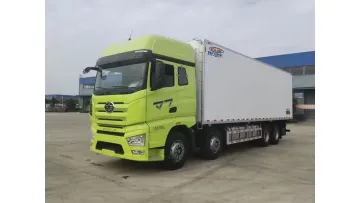 Arctic-Grade Jiefang 8X4 9.4m Multi-Temp Reefer Truck Refrigerated Van Truck1