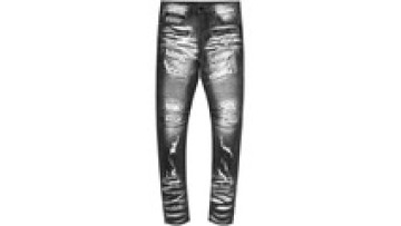 Men Quality Mid Waist Functional Pocket Classic Mid Washed Denim White Whisker Pants Jeans1