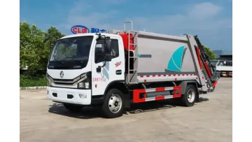Factory Sale Dongfeng 4X2 10-12cbm Medium Compressed Garbage Truck1