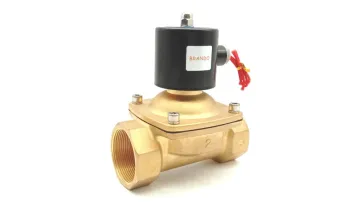 2W500-50 2′′ 2 Way Normally Closed Water Air Oil Gas Brass Solenoid Valve 12VDC 24VDC 24VAC 110VAC 120VAC 220VAC 230VAC1