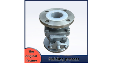 Flange ball valve stainless steel