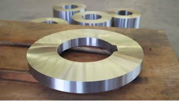 Round scissor blades