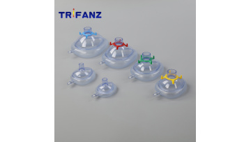 Anesthesia face mask-horizontal valve
