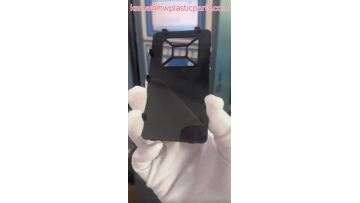 Injection molding plastic panel parts