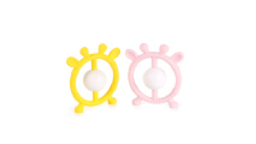 Hot Product Bpa Free Cute Kids Toy Silicone Rattles And Teethers1