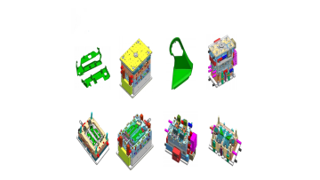 Injection mold production of automotive parts video