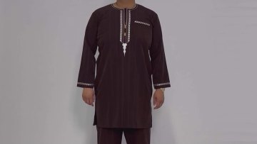 Hot Selling High Quality Turkish Muslim Clothes Set For Men1