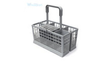 Universal Dishwasher Parts - 060388574826, 240x135x120mm PP Material Cutlery Basket1