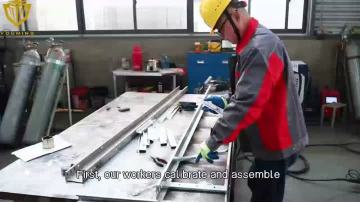 Production process of ladder bridge