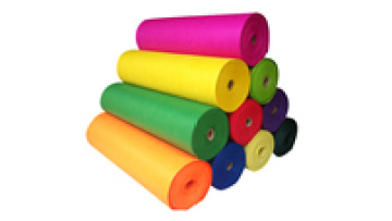 Wholesale custom 100% polyester stiff soft color felt needle punch nonwoven fabric1