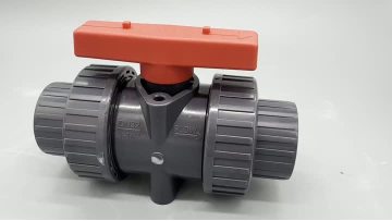 UPVC double union ball valve