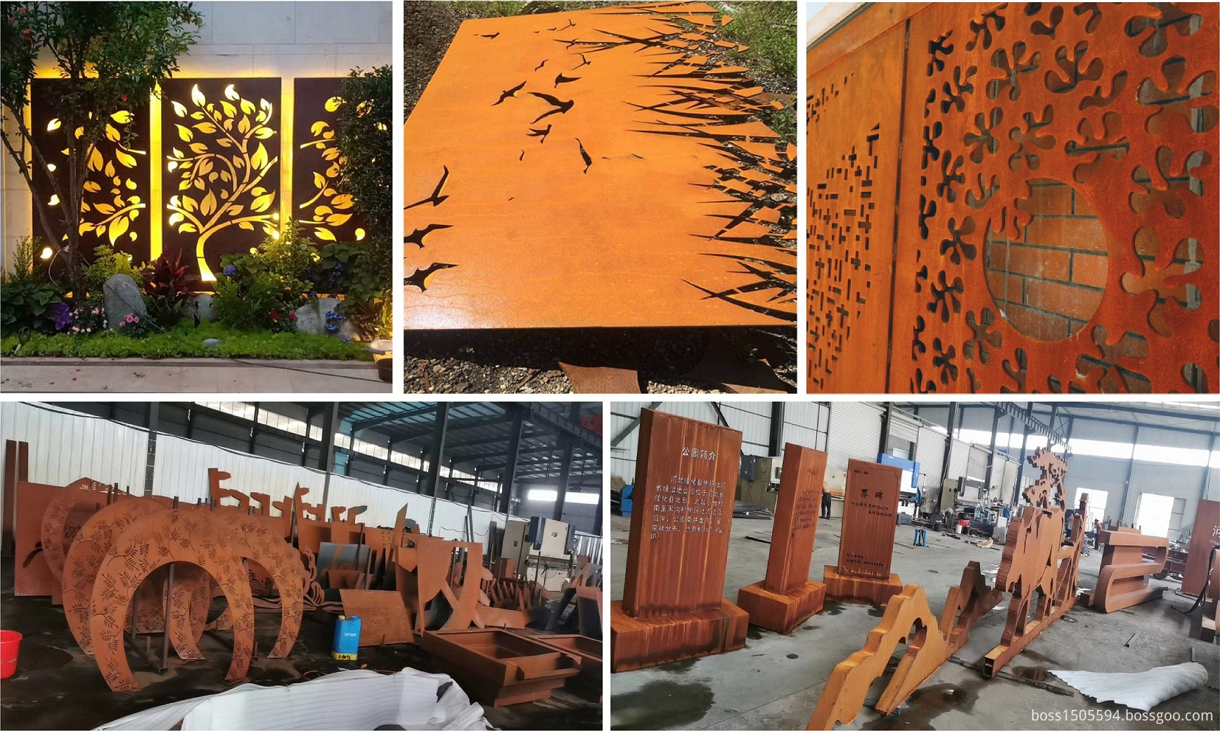 Weather resistant steel plate