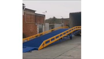 Mobile Hydraulic Container Ramp