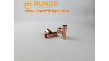 end feed copper tee