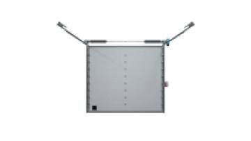 Noise reduction insulation new design sectional door sectional modern door overhead sectional industrial door1
