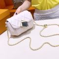 Korean summer mini rhomboid chain cross body bag