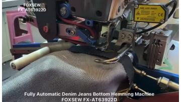Fully Automatic Jeans Bottom Hemmer