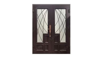 wrought iron door