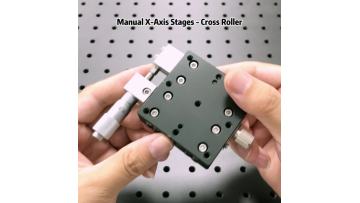 Manual X-Axis Stages - Cross Roller