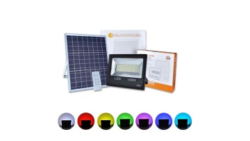 50W CYZ solar floodlight RGB