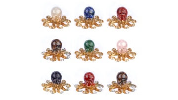 Chip Stone Resin Octopus Ornament SP1744 (1)