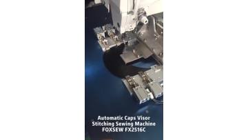 Automatic Cap Visor Pattern Sewing Machine