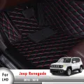 Car Floor Mats For Jeep Renegade 2016 2017 2018 Custom Rug Auto Interior Accessories Car-styling automobile carpet covers