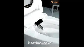 High-Tech Closestool Intelligent Water Closet Black Floor mounted Smart Toilet, View clolor toilet