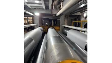 Livite 0.38mm gray PVC durable coated fabric pool materials is in production.