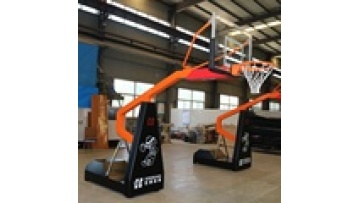 Factory High Quality Manual Lifting Basketball Stand for Youth Sports1